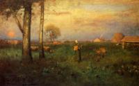 George Inness - Sundown